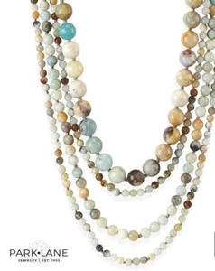 Parklane Bay Multicolor Amazonite Necklace Beautiful Genuine 🤩 NWT - Picture 1 of 5