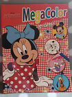 Disney Malbuch Malheft Megacolor plus Stickerbogen Minnie & Freunde #14129