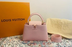 NEW Louis Vuitton capucines bb bag in petal pink - Picture 1 of 15