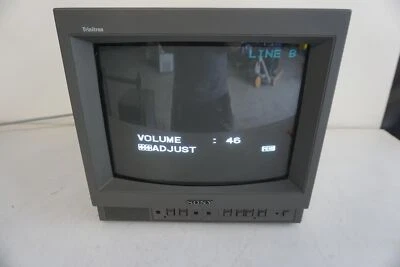 SONY TRINITRON MODEL PVM-14N5U VIDEO MONITOR - RETRO GAMING (SIS9) - Image 1 of 4