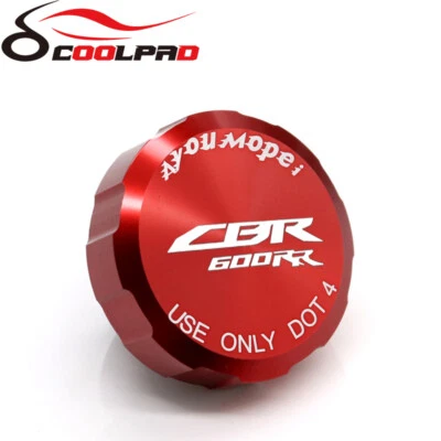 Tapa de depósito de líquido de frenos delantero para HONDA CBR 600RR 2007-2024 CBR600RR Foto 1 de 4
