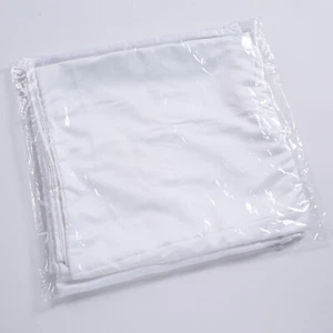 50Pcs 20"x20" Sublimation Blank Pillow Case Fashion Cushion Cover Plain White - Picture 1 of 11