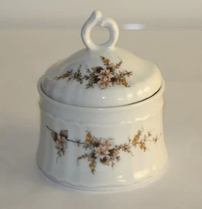 Eschenbach Salzburg braune Ranke Zuckertopf H m Deckel ca. 11,5 cm - Bild 1 von 4