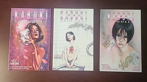Set of KABUKI SKIN DEEP # 1, 2, 3 1996 CALIBER COMICS FINE- ACT ONE TWO THREE - Picture 1 of 8