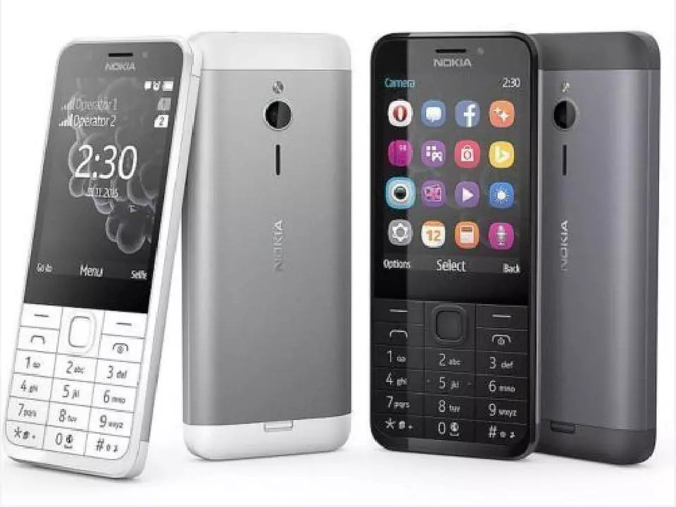 Nokia 230 Dual&Single SIM 2.8" Bluetooth Radiox 2G GSM 900 1800 Mobile Phone - Image 1 of 1
