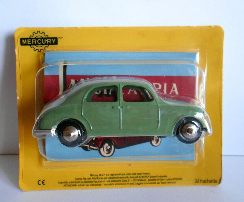 DIE CAST LANCIA APPIA SCALA 1/48 MERCURY -  HACHETTE - Immagine 1 di 1
