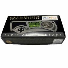 BSA Official Commemorative 100th Anniversary Knife 2010 New In Box SB-538