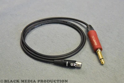 Adapterkabel 4-pol Mini-XLR - Klinke SilentPLUG | 0,5m | Shure, Line 6, AKG TA4M - Bild 1 von 2