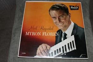 MYRON FLOREN (VG+) 1960 Most Requested (NM) Brunswick Accordion LP BL54046 - Picture 1 of 4
