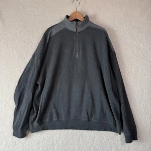 Tommy Bahama Quarter Zip Pullover Sweater Mens XXL Casual Lounge Golf Fishing - Picture 1 of 6