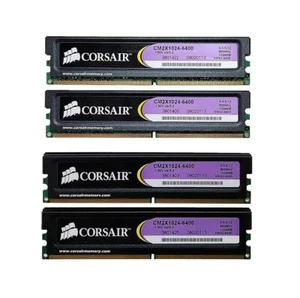 CORSAIR 4GB (1GBx4) XMS2-6400 800MHz DDR2 Memory Kit - Picture 1 of 1