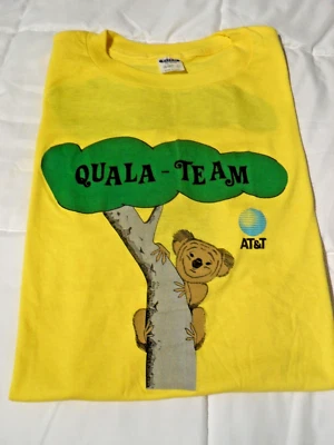 AT&T Unusual Tee Shirt From 1990's But NEW Salesman Sample - Image 1 of 4