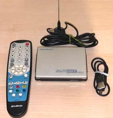 AverMedia AVerTV DVB-T HDTV-1080i-READY Receiver TV - Dongle remote Arial - See* - Image 1 of 4