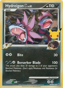 Hydreigon C lv.61 SWSH138 SWSH: Tarjetas Promocionales Espada y Escudo Holo - Imagen 1 de 2