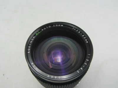 Rokinon MC Auto Zoom 28-80mm F3.5-4.5 Nikon AI-S Lens For SLR/Mirrorless Cameras - Image 1 of 4