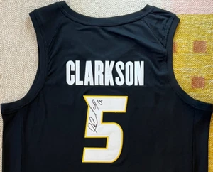 Jordan Clarkson Signed Autograph Missouri Tigers NCAA Basketball Jersey NBA - Picture 1 of 4