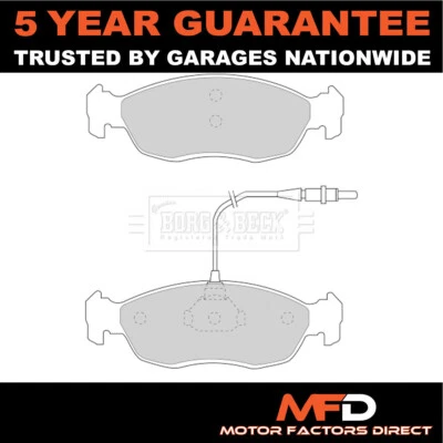 Fits Peugeot 306 1993-2001 106 1994-2003 MFD Front Brake Pads Set 425316 - Image 1 of 4
