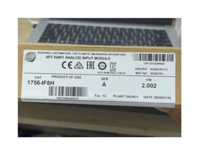 New Factory Sealed AB 1756-IF8H SER A HART Analog Input Module 1756-IF8H/A - Bild 1 von 1