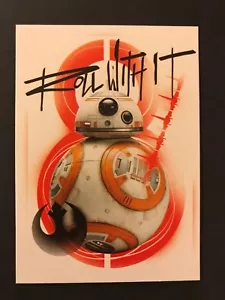 2017 Star Wars Gli Ultimi Jedi #R-7 Roll With It Resist NrMint-Mint - Foto 1 di 1