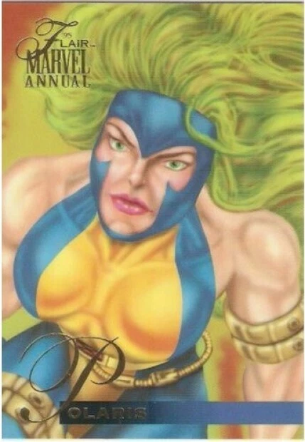 1995 Flair Marvel Annual #26 Polaris – The Torment of Polaris LPC - Image 1 of 1