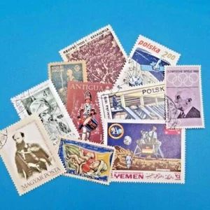 10 Worldwide Stamps Lot - From Personal Collection - Picture 1 of 3