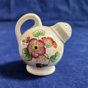 Vintage Kirschblüten Gießkanne Salz- oder Pfefferstreuer Blumenkrug Japan ISTZUSTAND - Bild 1 von 10