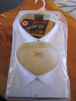 CAMISAS DE NEGOCIOS NUEVAS PARA HOMBRE PAQUETE DOBLE TALLA 46 *** GENIAL *** NUEVAS EN PAQUETE Foto 1 de 3