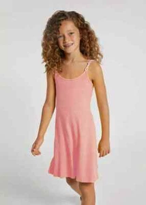NWT Sz 14 girls MAYORAL Pink Canale Tank Dress - Picture 1 of 4