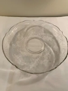 "Tazón de Gardenia Waverly Cristal Transparente De Colección 13" - Imagen 1 de 7
