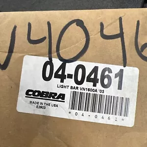 Cobra Lightbar - VN1600 Nomad 04-0442 BRAND NEW - Picture 1 of 3