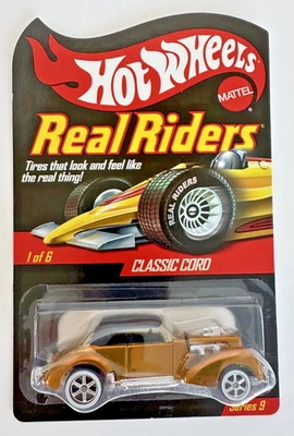 Hot Wheels Real Riders Series 9 Classic Cord #842/5000 - Image 1 of 2