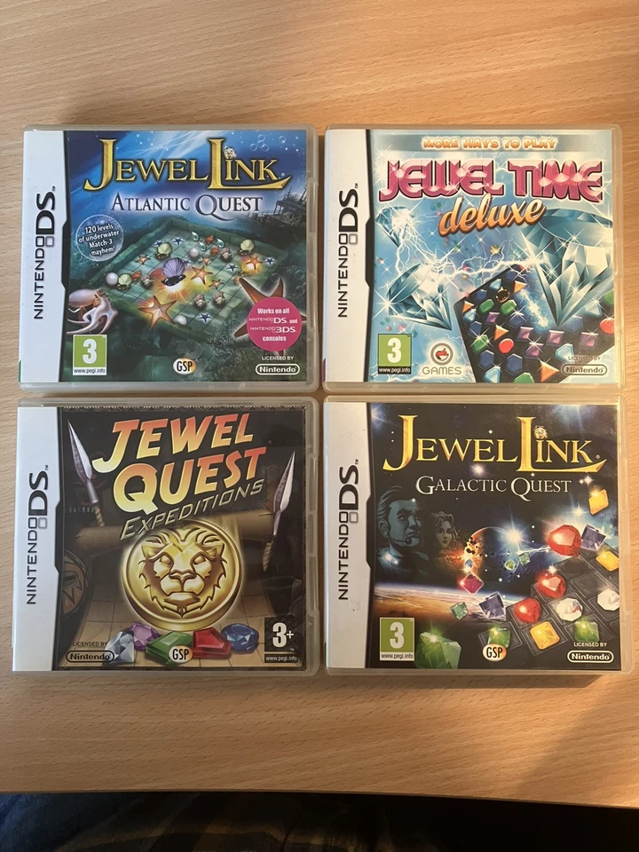Nintendo DS Jewel Link Quest 4 Game Bundle - Image 1 of 1