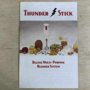 ThunderStick Deluxe Blender & Food Processor System Thane Housewares Reliant NIB - Picture 1 of 3