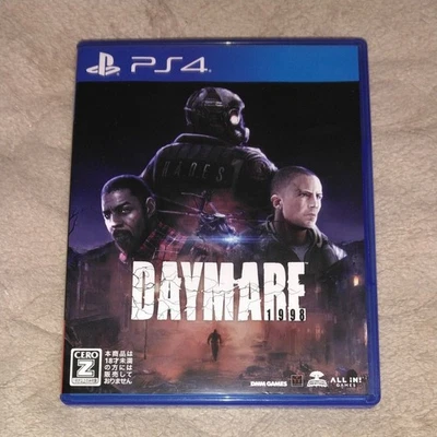 DAYMARE: 1998 PS4 Zombie Game Playstation 4 Japanese Version Used W/Case - Image 1 of 2