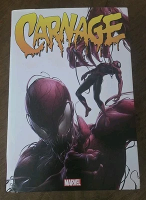 CARNAGE OMNIBUS CLAYTON CRAIN MARVEL 2018 Hardcover Venom Spider-Man Rare OOP - Image 1 of 4