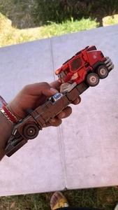 Optimus Prime Leader Class Cybertron GALAXY FORCE TRANSFORMERS FIGURE 2004 AS IS - Picture 1 of 9