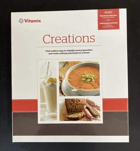 Vitamix Binder Recipes 2014 Recipe Creations Cookbook Manual and CD - Foto 1 di 7