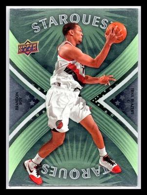 2008-09 Upper Deck First Edition #SQ-28 Brandon Roy StarQuest Green - Image 1 of 2