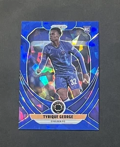 2025 Panini Prizm Club World Cup #65 Tyrique George Blue Ice Prizm /175 RC - Picture 1 of 11