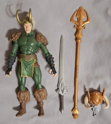 Thor Marvel Legends Quadrinhos Loki Walmart Exclusivo Com Peças Odin BAF - Imagem 1 de 2