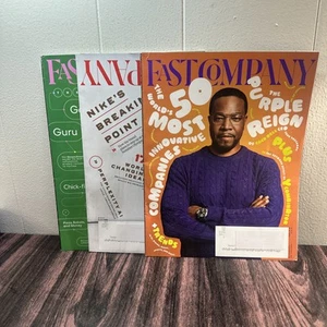 Fast Company Inc Entrepreneur Forbes Magazine Lit If 3 Mixed Months - Picture 1 of 7
