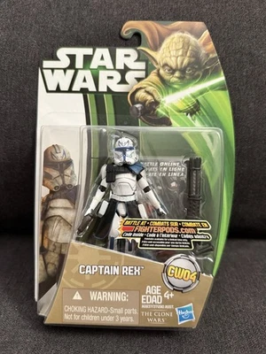 Tarjeta verde YODA 2013 The Clone Wars (rara canadiense) - CW04 Captain Rex Foto 1 de 2