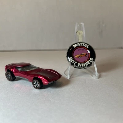 Hot Wheels Redline 1968 "Torero" magenta con botón casi como nuevo Foto 1 de 4