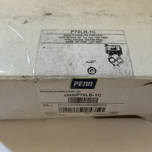 Penn P70LB-1C Single Pole Dual Pressure All Range Control for Johnson Controls - Picture 1 of 4
