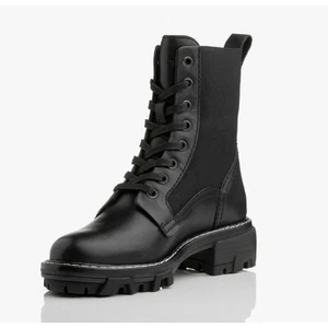 Rag & Bone Shiloh Combat Boot Black 9.5 Rag & Bone shoe chart 39.5 (new) - Picture 1 of 10