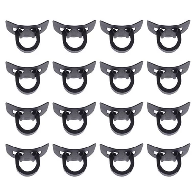  16 Pcs Portacavo Per Canalina Portacavi Clip Di Montaggio Del Fermacavo - Imagen 1 de 4