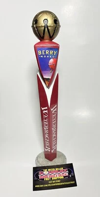 Weyerbacher Brewing Company Berry Monks Sleigh Bell Beer Tap Handle 12” Tall - Image 1 of 4