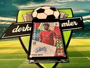 Panini Mosaic UEFA Euro 2020-21 Base Autograph Card Pedro Neto Portugal - Bild 1 von 2