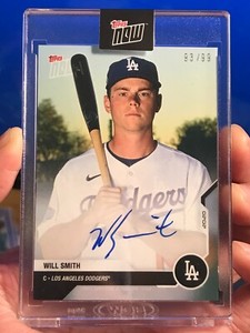  2020 Topps Now - WILL SMITH ROAD TO OPENING DAY AUTO #OD-414A - SP #93/99