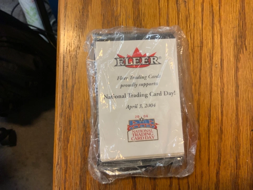 2004 National Trading Card Day Sealed Promotional Kit (5) LeBron James RC - Image 1 of 1